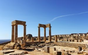 Tempel Ruine in Griechenland